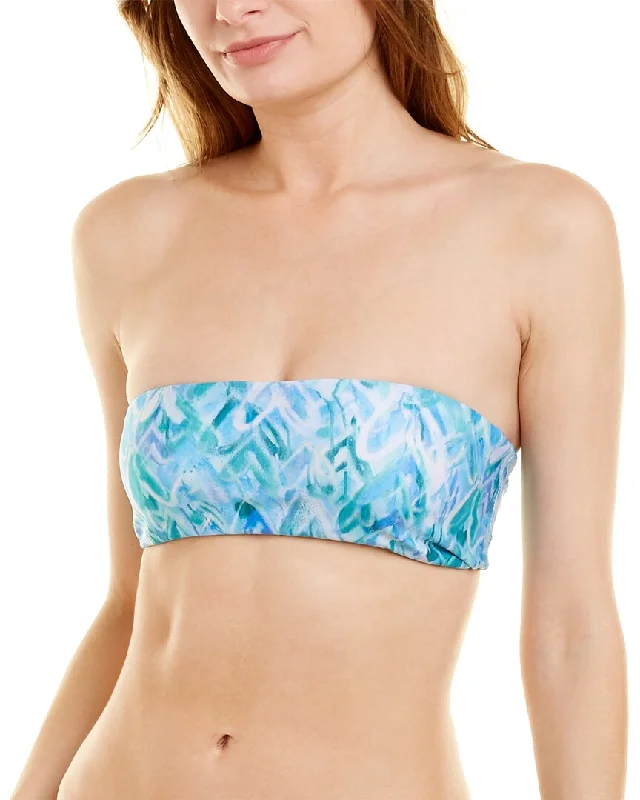 Women's High-Fashion Garments Splendid Reversible Bandeau Bikini Top