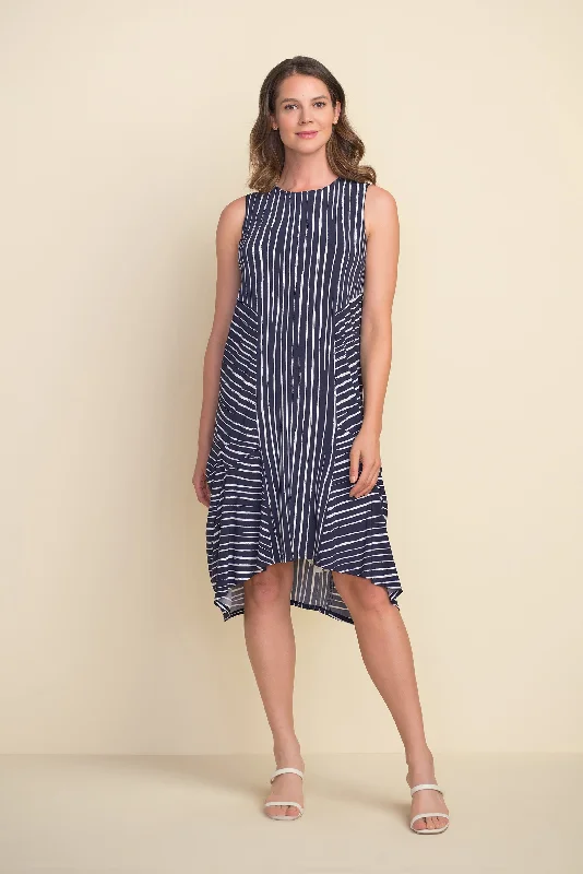 Top 10 Women's Online Clothing Stores Joseph Ribkoff Pinstripe Floaty Dress