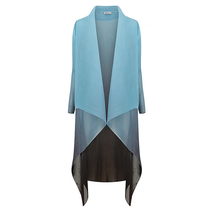 Vintage Clothing For Women Alquema Blue Topaz Estrella Dress & Collare Coat