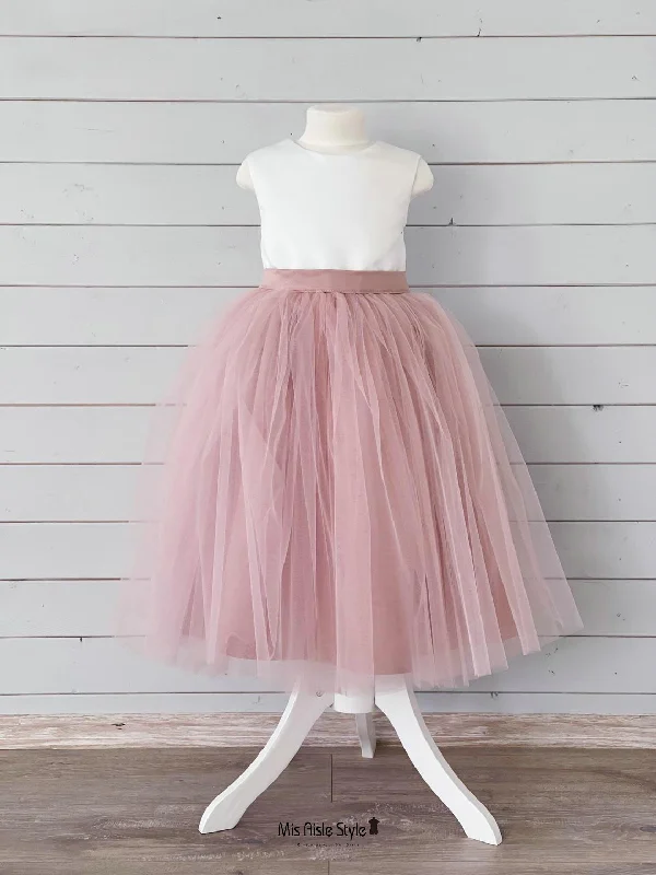 Friday Deals You Can't Resist Blush Pink Flower Girl Dress
