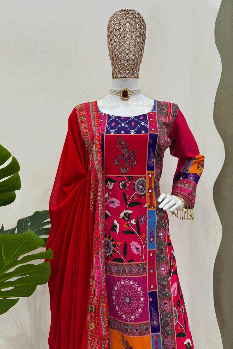 Sale On Sale Multi Colour Full Pair Dress For Diwali Festival