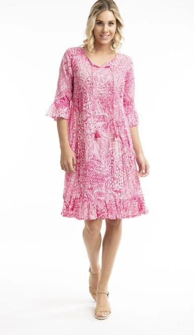 Exclusive Markdowns For A Short Time Pink Leros Dress
