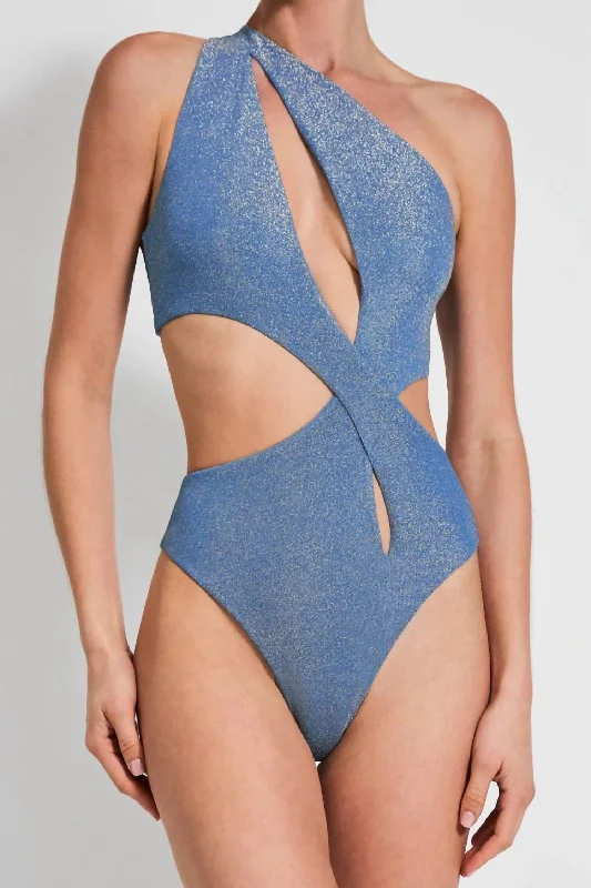 Women's Elegant Clothes Gianna Full Piece Swimsuit In Azure