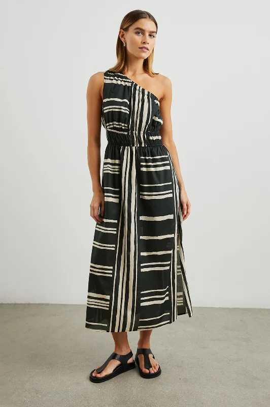 Style Versatile Women's Collection SELANI DRESS - ISLAND STRIPE