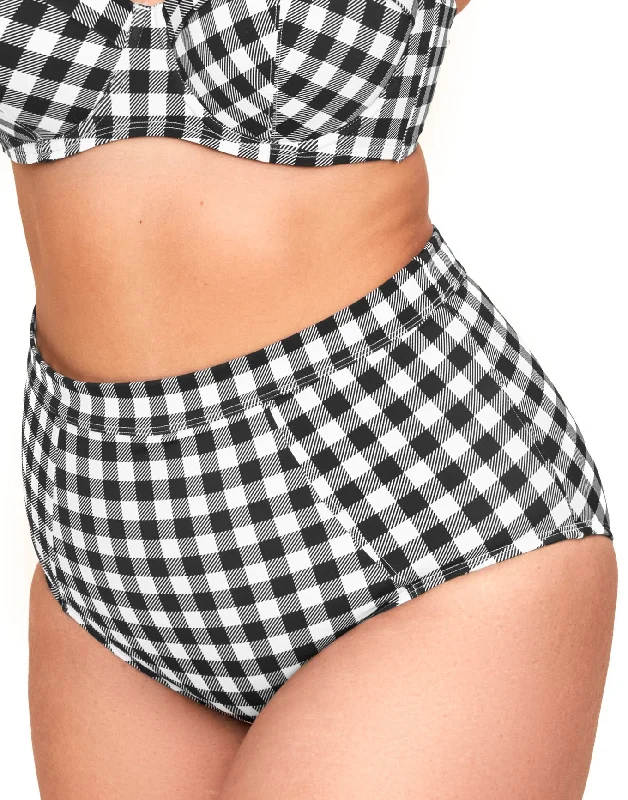 Women's Clothing For Travel Vivien Women's Plus-Size Swimwear High Waist Bikini Bottom