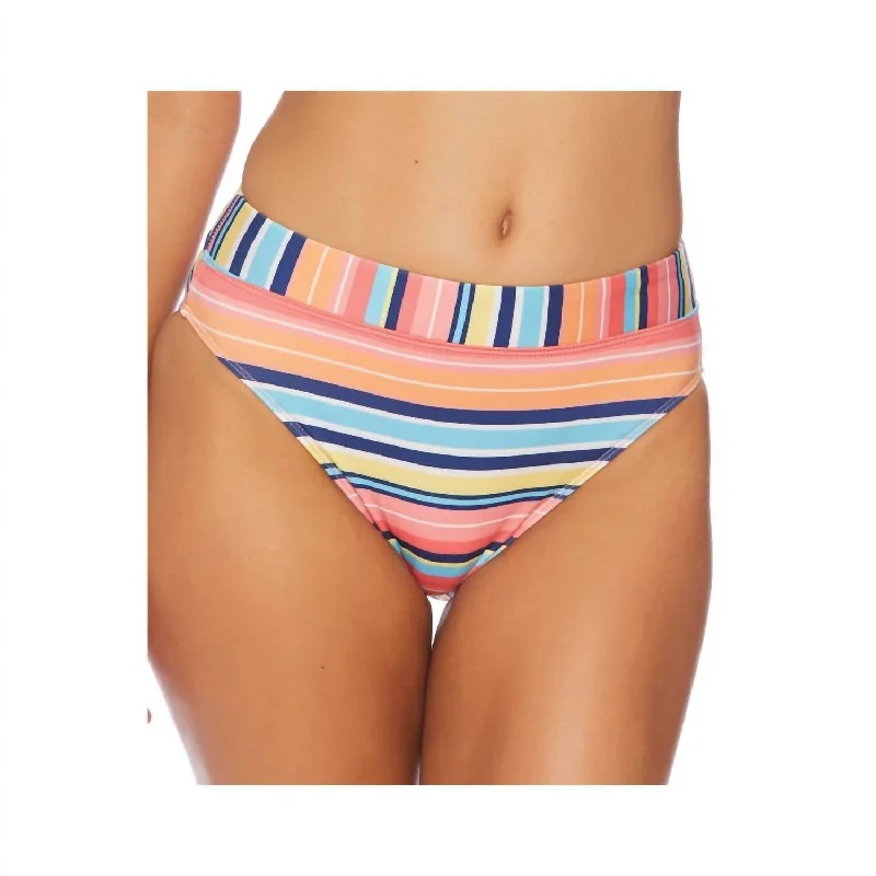Women's Trendy Garments High Leg Bikini Bottom In Juicy Fruit Multi
