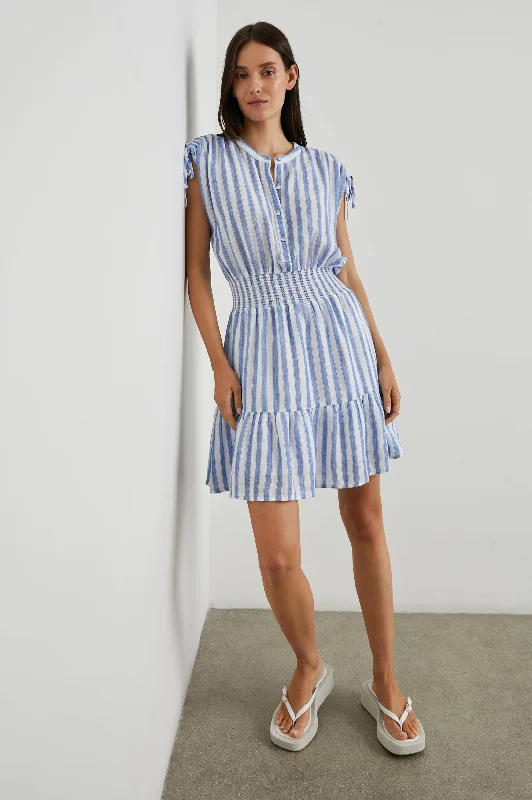 Stylish Savings SAMINA DRESS - CASABLANCA STRIPE