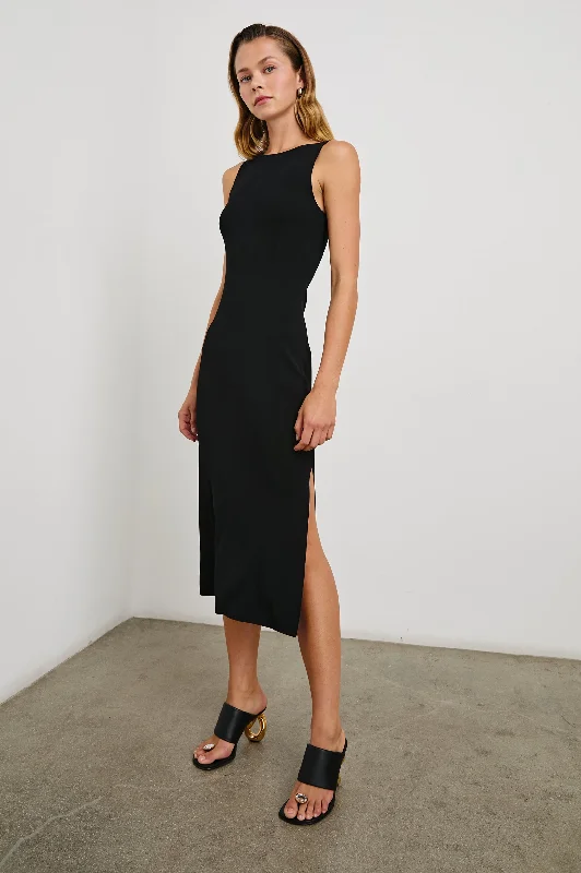 City Fashion ALORA DRESS - BLACK