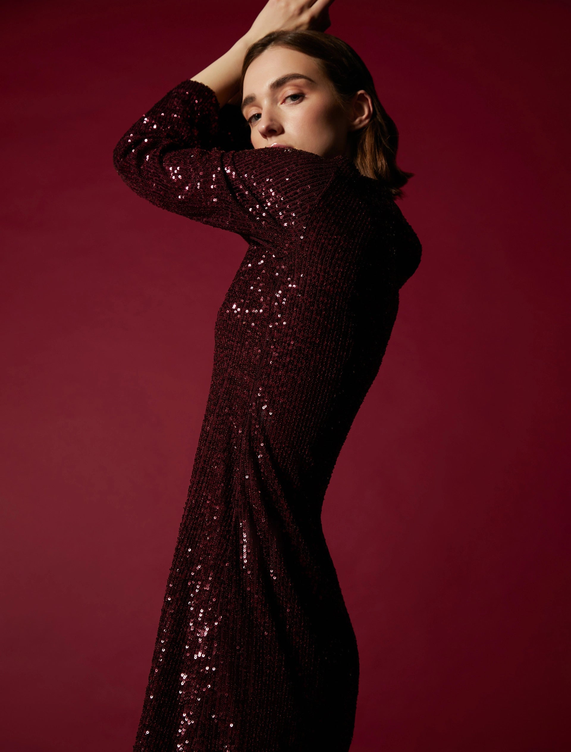 Sustainable Fashion Clothing For Women PENNYBLACK Pink Label Gioioso Sequinned Tulle Dress Sustainable Fashion Clothing For Women PENNYBLACK Pink Label Gioioso Sequinned Tulle Dress