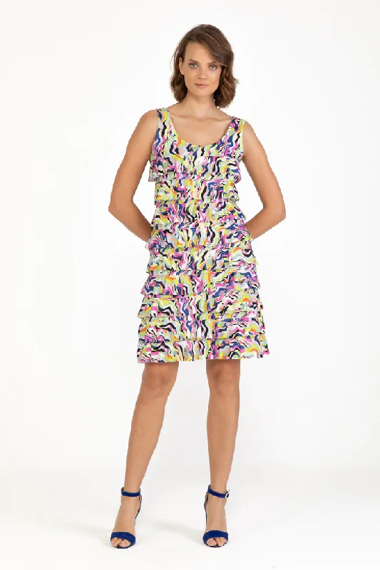 Trend Leading Collection Impressionist Cha Cha Dress