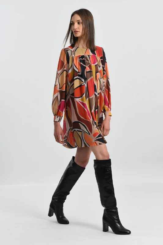 Women's Luxury Garments Molly Bracken Multi Coloured Vintage Dress