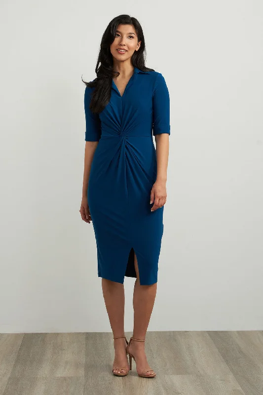 Trendy Women's Fashion Joseph Ribkoff Wrap Front Dress