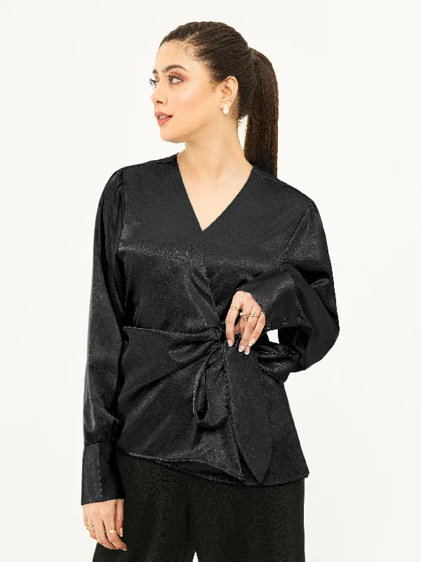 Special Offers, Don't Miss Silk Wrap Top