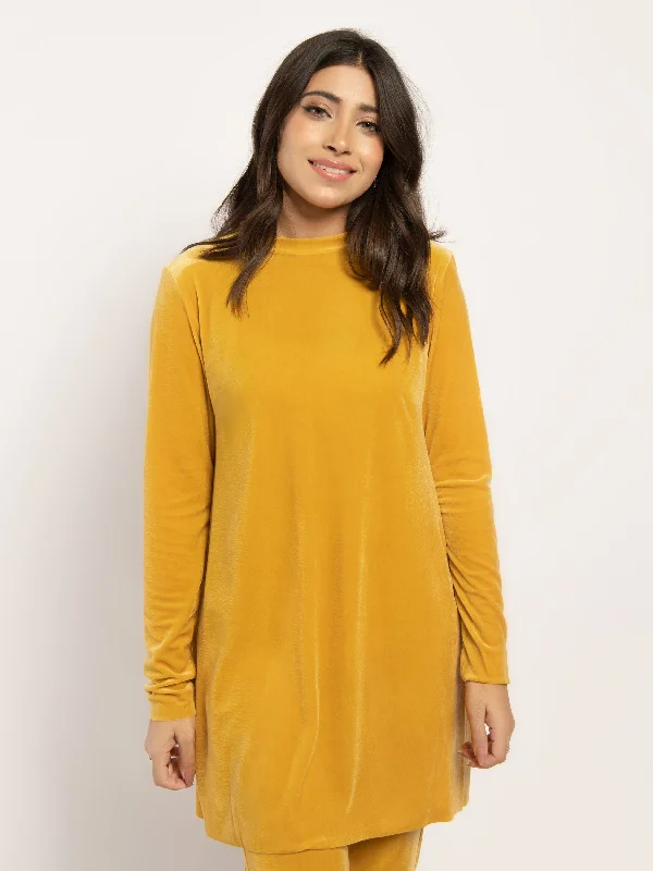 Big Savings Basic Velvet Top