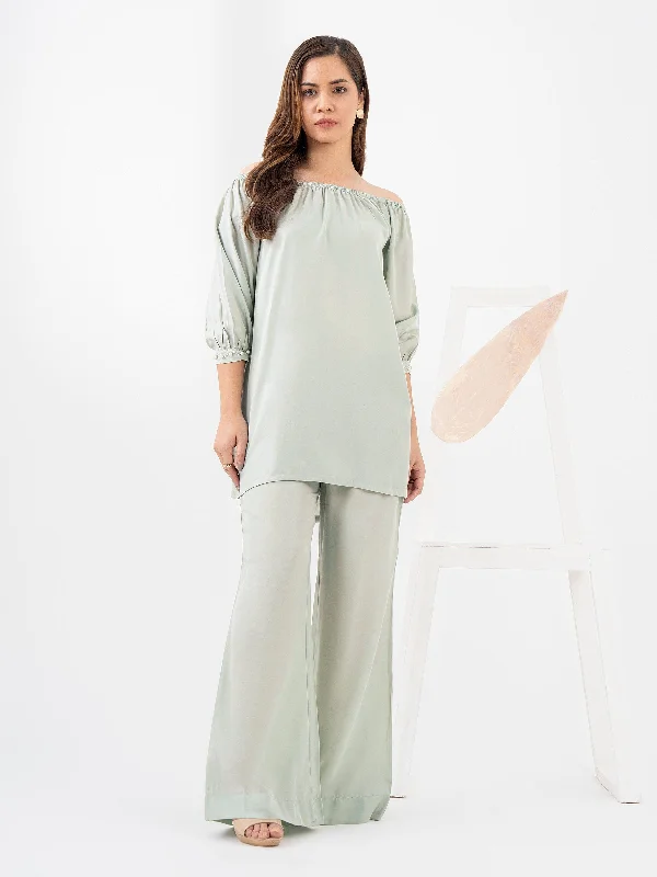 Statement Fashion Offers Dyed Raw Silk Co-Ord Set