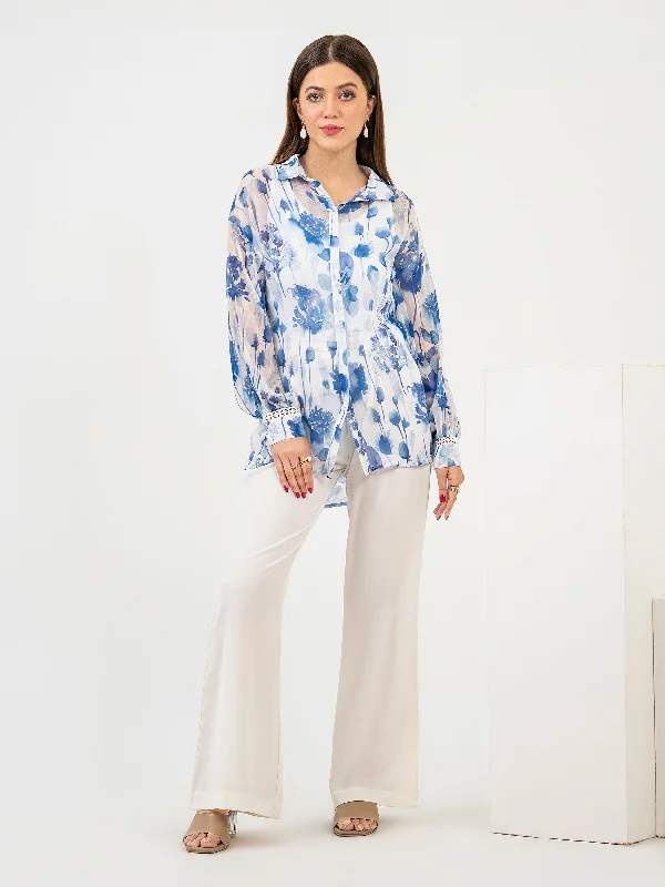 Limited Time Special Offer Chiffon Top-Printed