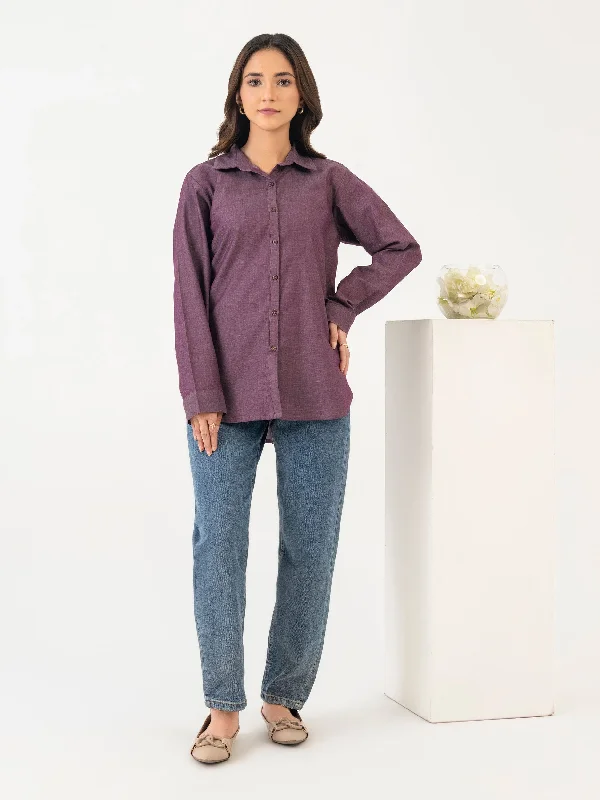 Sleek Style Discounts Yarn Dyed Top-Dyed