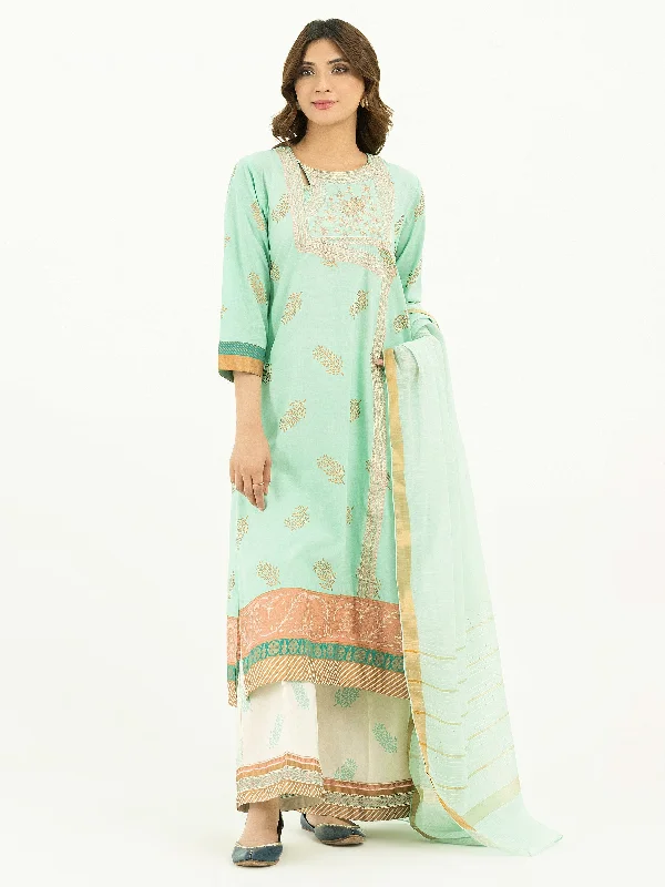 Absurdly Cheap Sale 3 Piece Lawn Suit-Paste Print (Pret)