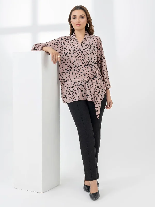 Stupidly Low Prices Printed Georgette Top