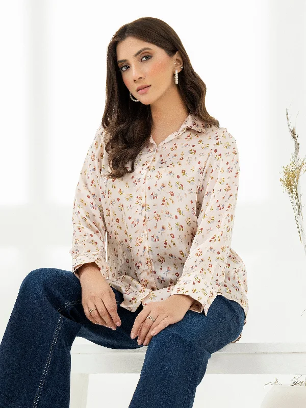 Exclusive Discounts Printed Silk Top