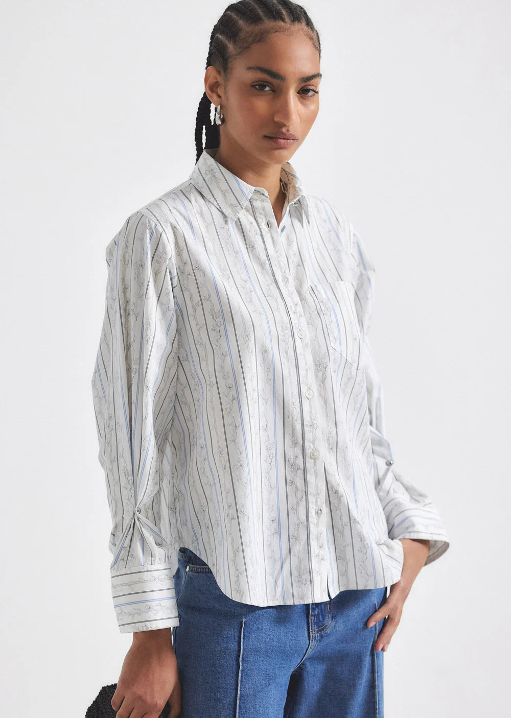 Must-Have Style Discounts Wesley Shirt - White Multi