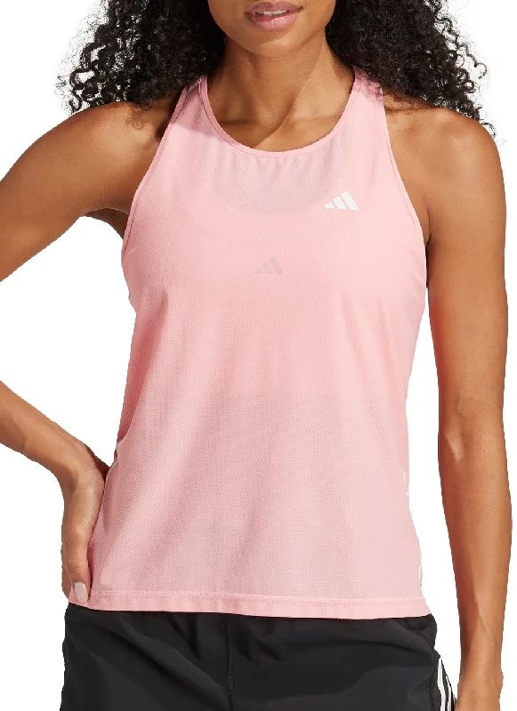 Women's Trendy Attire adidas Own The Run Womens Running Vest Tank Top - Pink