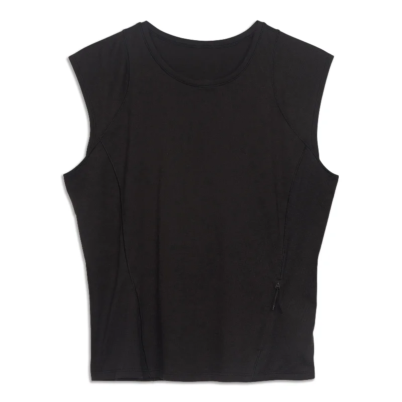 Women's Evening Apparel Cap Sleeve Hiking Tank Top - Resale