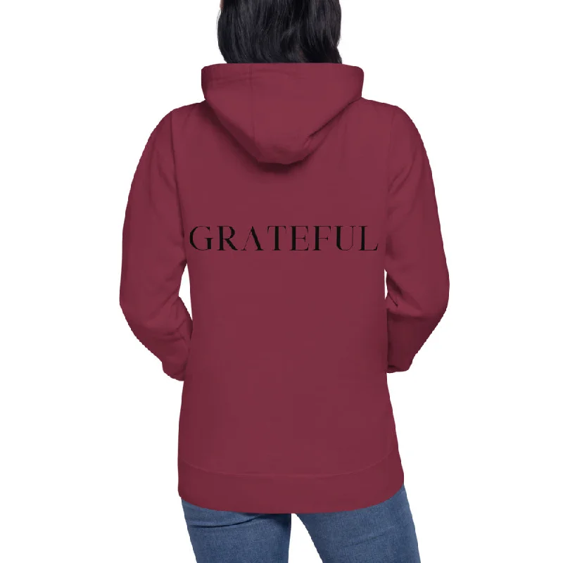 Women's Luxury Apparel Grateful - Unisex Hoodie