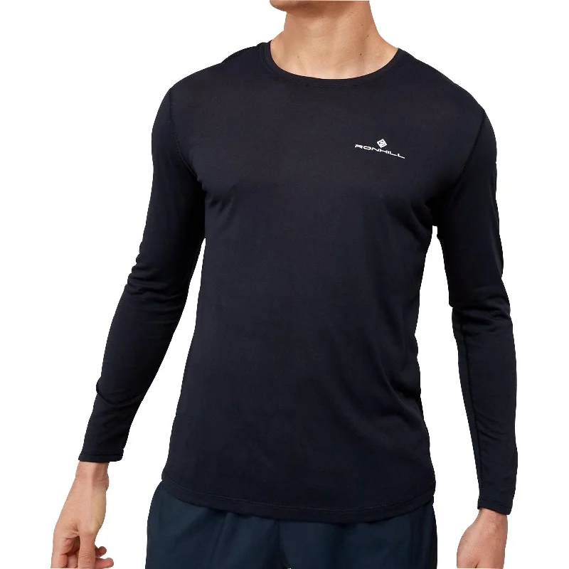 Women's Professional Attire Ronhill Core Long Sleeve Mens Running Top - Black