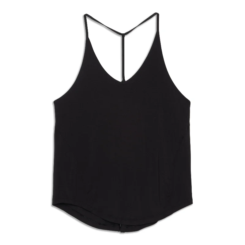 Women's Office Outfit -Silk Yoga Tank Top - Resale