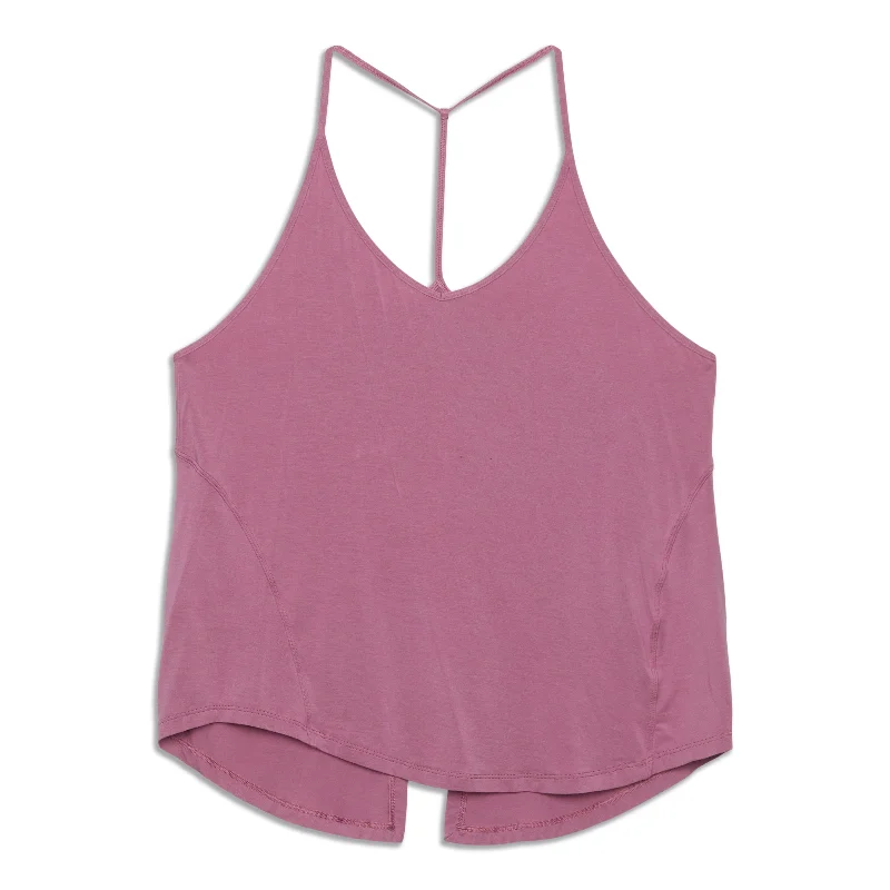 Women's Attire -Silk Yoga Tank Top - Resale