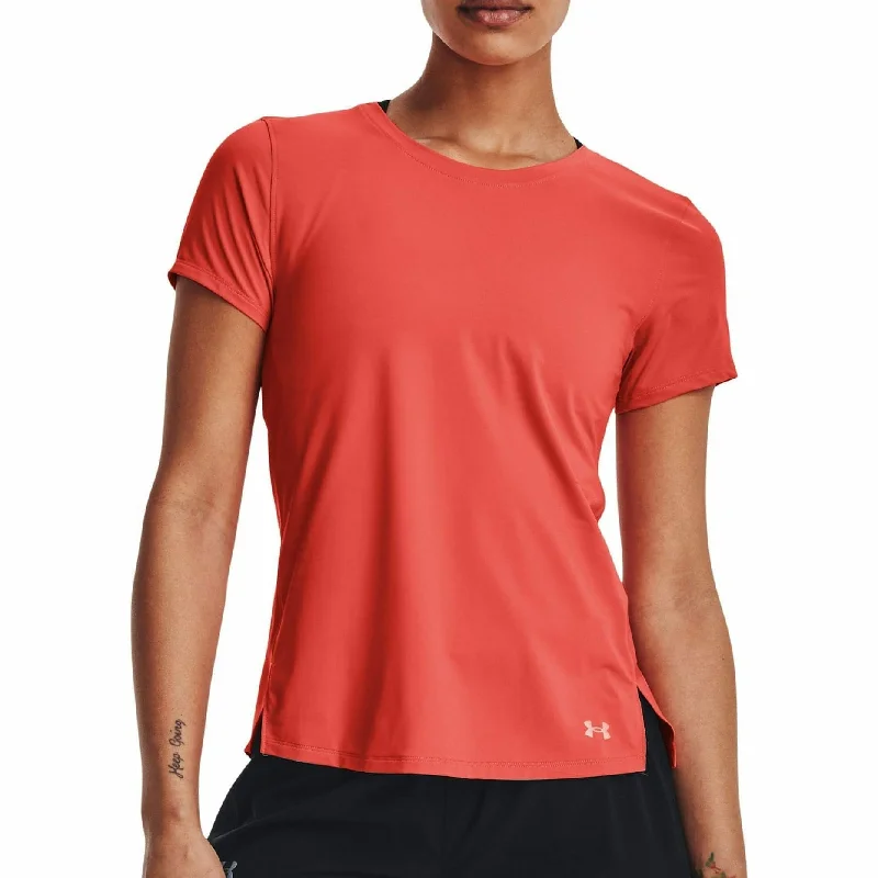 Affordable Women's Attire Under Armour Iso-Chill 200 Laser Short Sleeve Womens Running Top - Orange