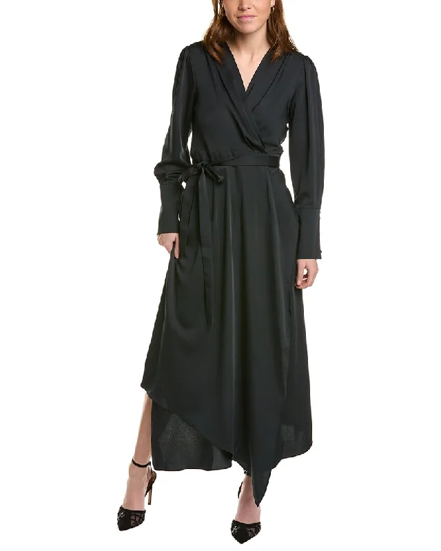 Women's Loungewear Clothes BCBGMAXAZRIA Midi Wrap Dress