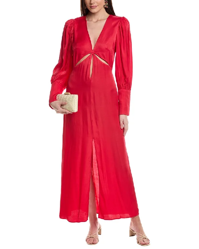 Elegant Women's Attire FARM Rio Cutout Maxi Dress