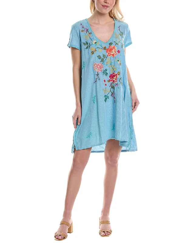 Timeless Women's Clothes Johnny Was Adele Drape Tunic Dress