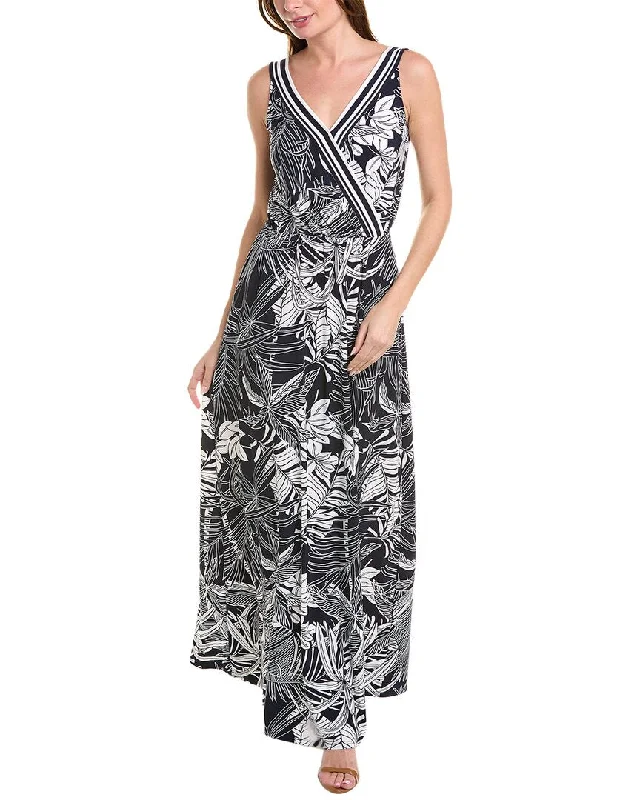 Women's Activewear Garments Joseph Ribkoff Palm Maxi Dress