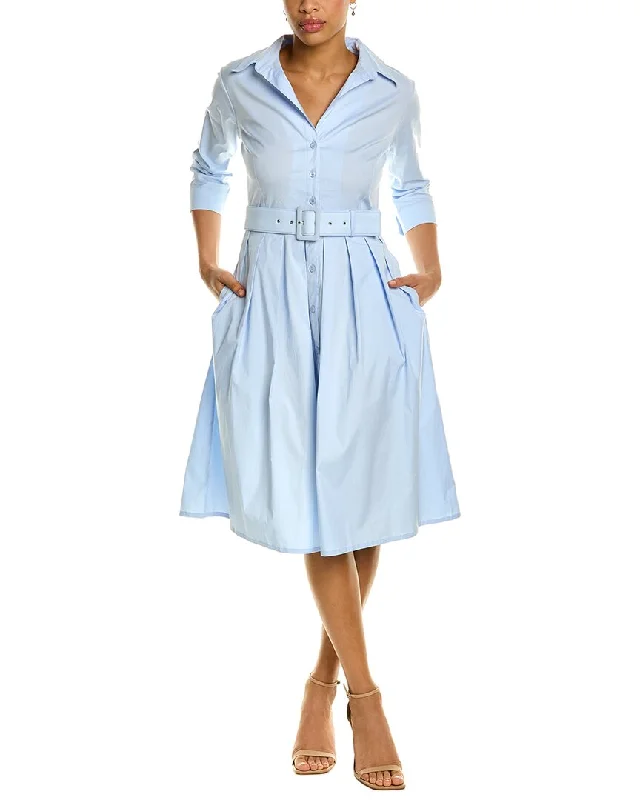 Women's Professional Apparel Samantha Sung Audrey Shirtdress