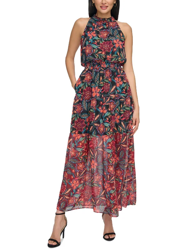 Women's Clothing For Special Occasions Womens Smocked Long Maxi Dress