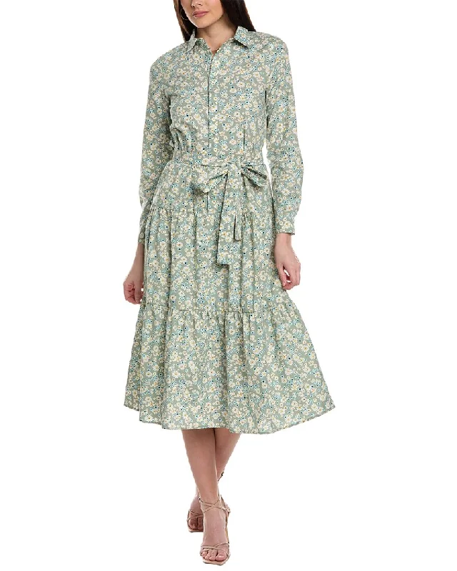 Women's Outerwear Clothing YAL New York Printed Shirtdress