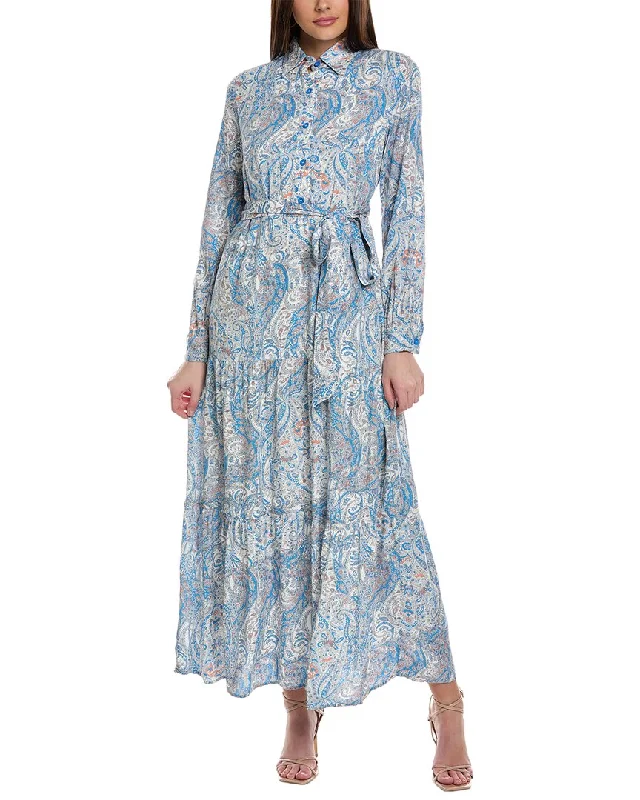 Women's Cozy Clothes YAL New York Tiered Shirtdress