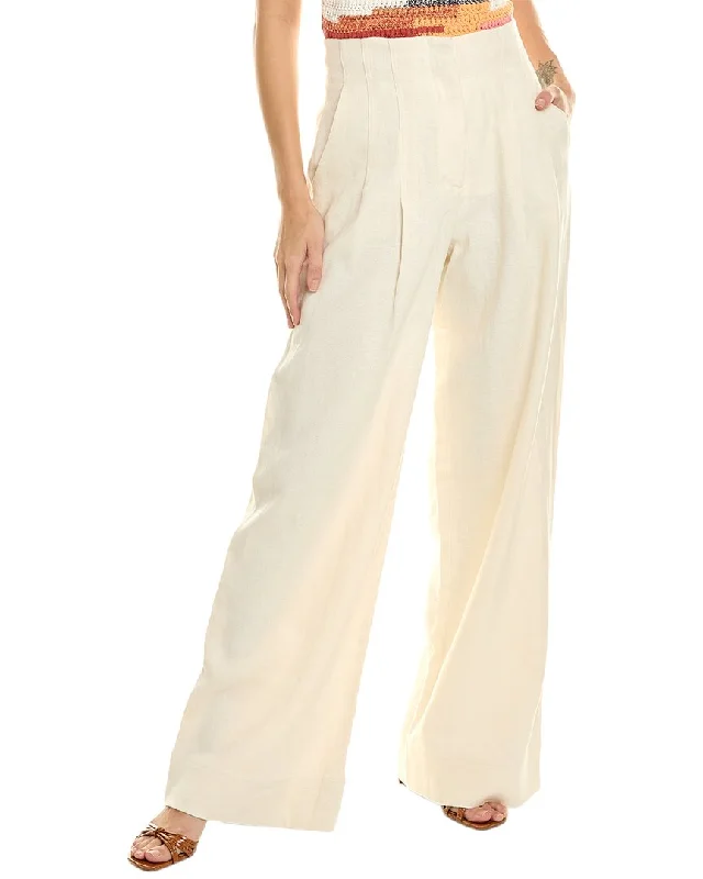 Women's Comfortable Apparel A.L.C. Bennett Linen-Blend Pant