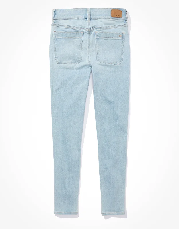 Women's High-Fashion Garments AE Next Level High-Waisted Jegging