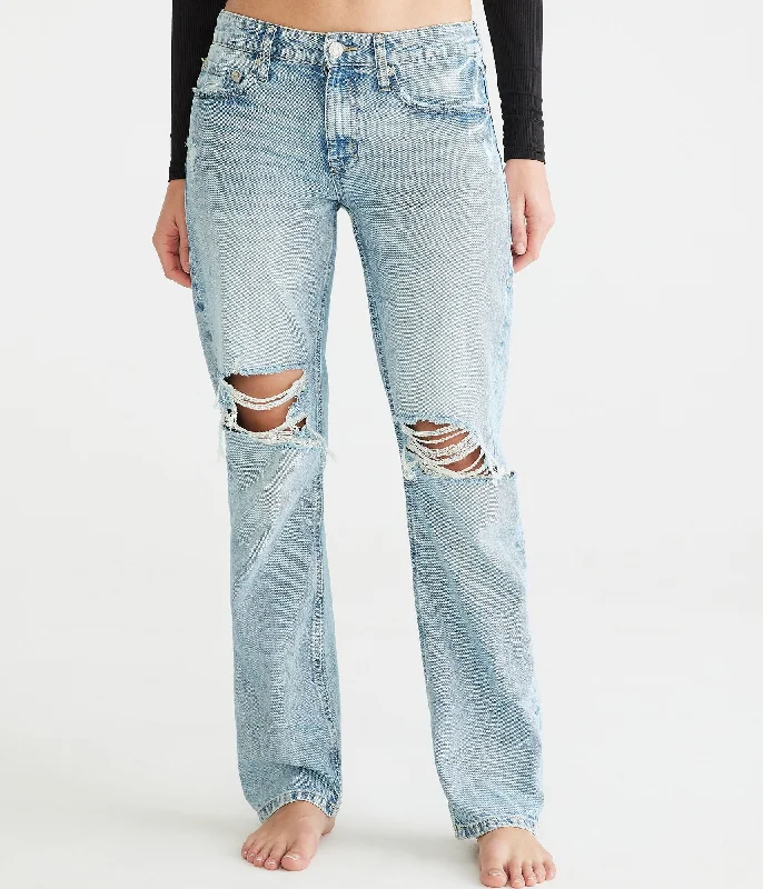 Timeless Women's Clothes Aeropostale Knd Low-Rise Baggy Jean