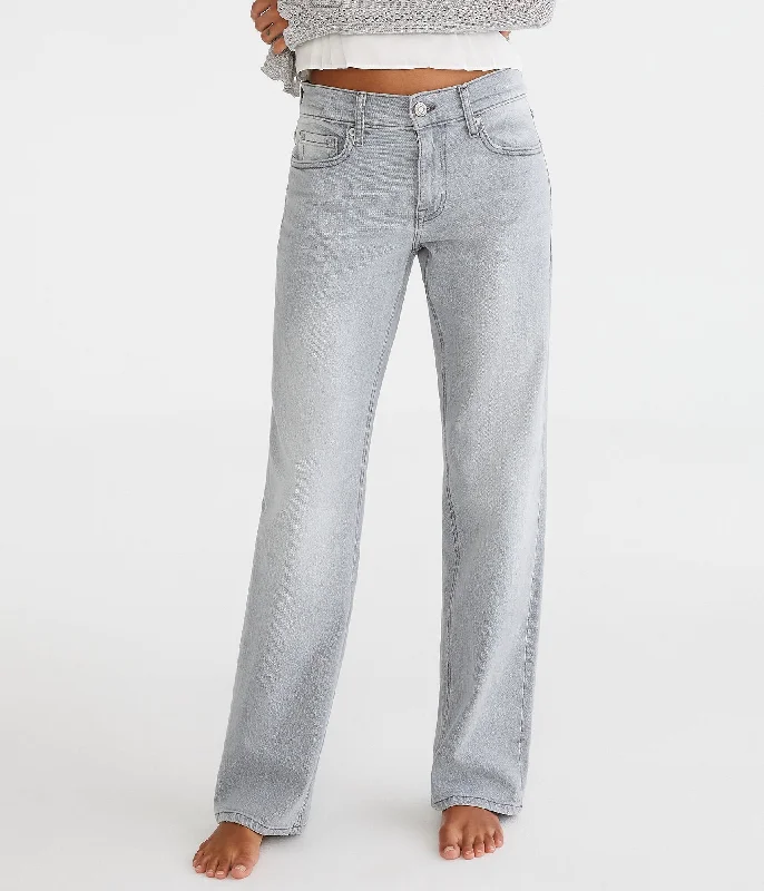 Women's Luxury Apparel Aeropostale Low-Rise Baggy Jean