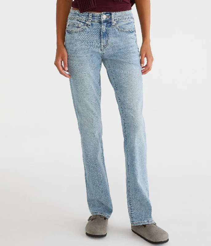 Casual Chic Women's Clothes Aeropostale Mid-Rise Bootcut Jean