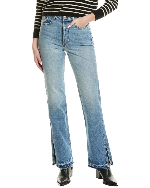 Women's Plus-Size Apparel EB DENIM Unraveled Two Newport Jean
