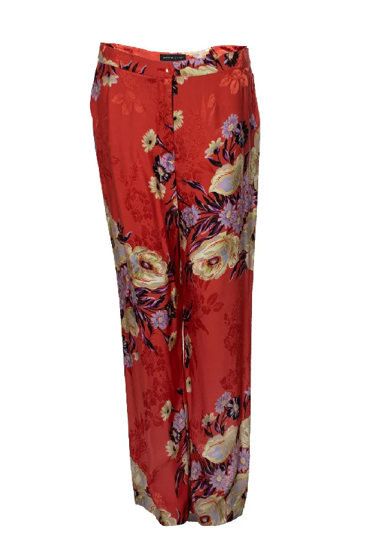 Women's Work Outfit Floral pantalon