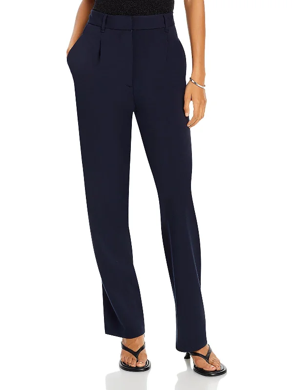 Affordable Trendy Clothes For Women Irina Womens High Rise Pleated Wide Leg Pants
