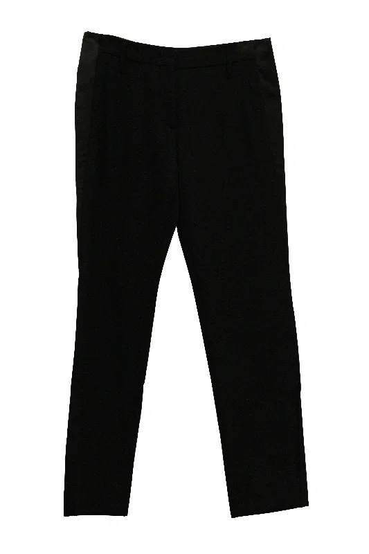 Women's Clothing Outfit Set Prada Tailored Pants in Black Wool