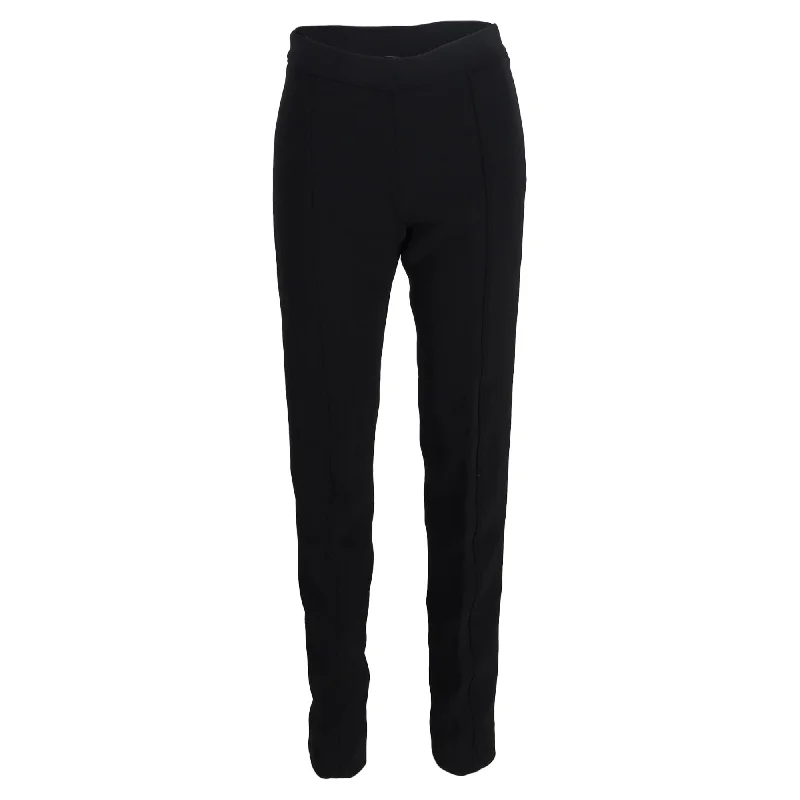 Women's Night-Out Outfit Proenza Schouler High-Waisted Slim-Leg Trousers in Black Wool